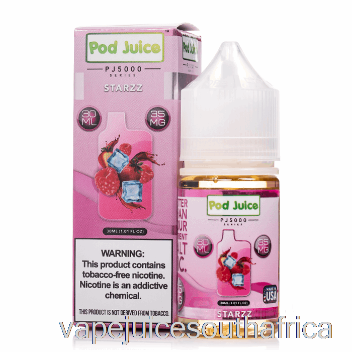 Vape Pods Starzz - Pod Juice Pj5000 - 30Ml 35Mg